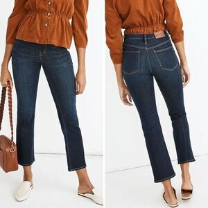 NEW Madewell Petite Cali Demi-Boot Jeans in‎ Larkspur Wash, 27S